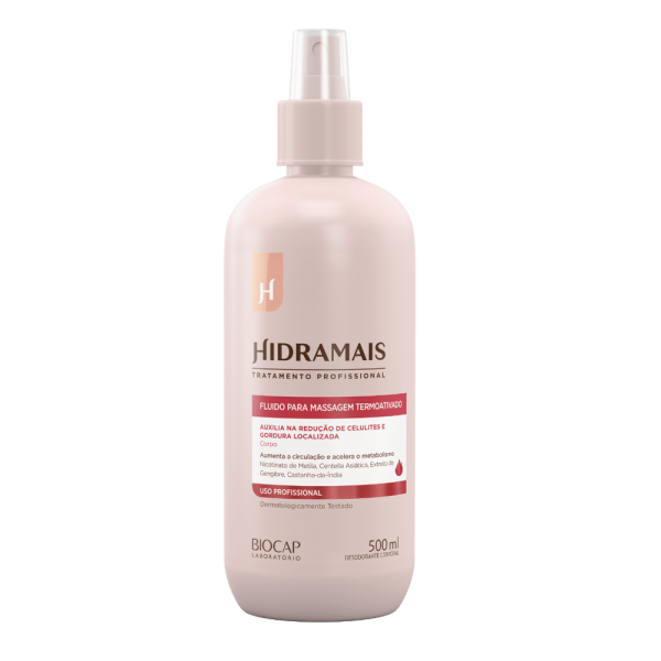 FLUIDO TERMICO PARA MASSAGEM 500ML-HIDRAMAIS