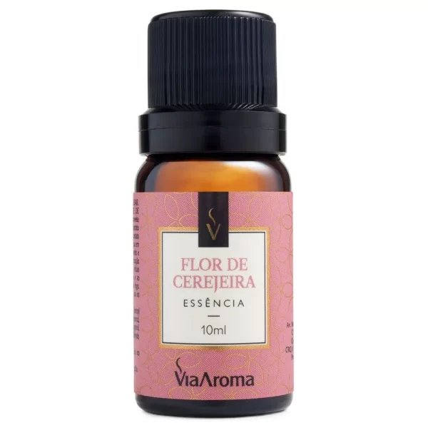 ESSÊNCIA PURA 10ML FLOR DE CEREJEIRA- VIA AROMA