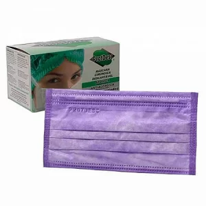 MASCARA TRIPLA LILAS CX 50UND - PROTDESC