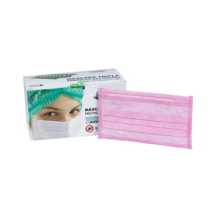 MASCARA TRIPLA ROSA CX 50UND - PROTDESC