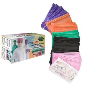MASCARA TRIPLA COLORS CX 50UND - PROTDESC