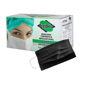 MASCARA TRIPLA PRETA CX 50UND - PROTDESC