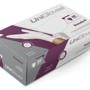 LUVA DE LÁTEX COM PÓ 100UND -UNIGLOVES