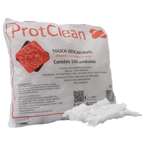1986296151_1.webp TOUCA TNT BRANCA PCT 100UND PROTECLEAN - PROTDESC