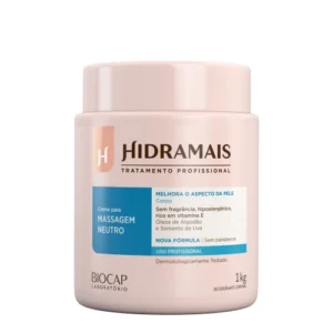 CREME DE MASSAGEM NEUTRO 1KG-HIDRAMAIS