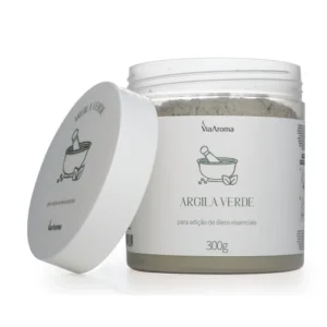 4416469806_3.webp ARGILA CORPO E ROSTO 300G BASIC VERDE-VIA AROMA