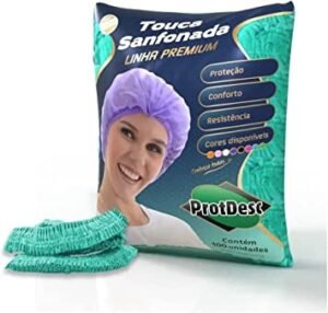 TOUCA TNT VERDE PCT 100UND - PROTDESC