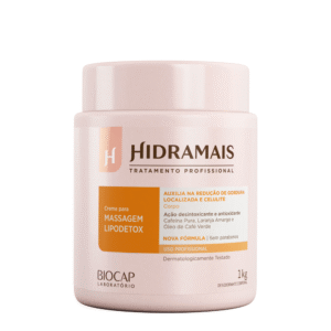 CREME DE MASSAGEM LIPODETOX 1KG-HIDRAMAIS