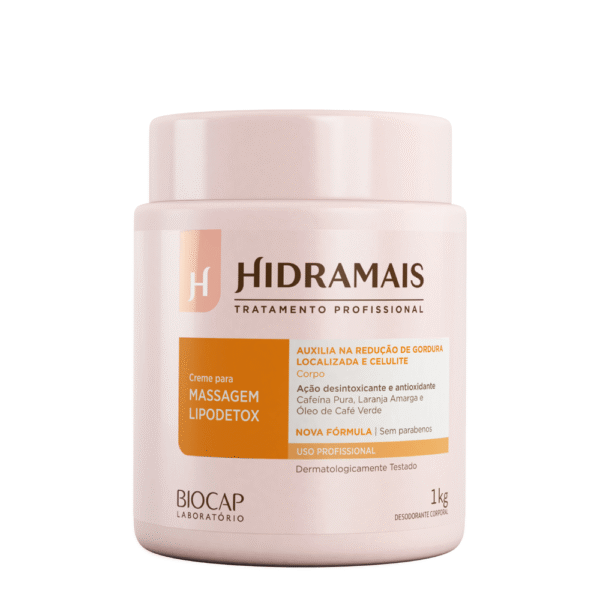 CREME DE MASSAGEM LIPODETOX 1KG-HIDRAMAIS