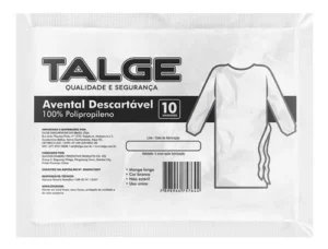 AVENTAL DESC. MANGA LONGA PCT/ 10 - TALGE
