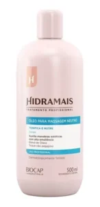 OLEO PARA MASSAGEM NEUTRO 500ML-HIDRAMAIS