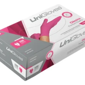D_NQ_NP_770813-MLB51277499431_082022-O.webp LUVA DE LATEX COM PO 100UND PINK -UNIGLOVES
