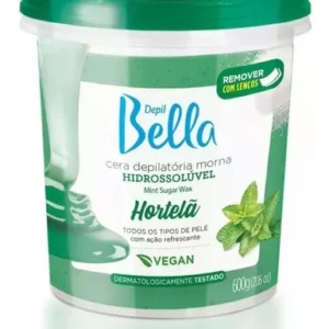 CERA HIDROSSOLUVEL HORTELA -DEPIL BELLA