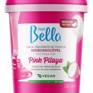 CERA HIDROSSOLUVEL PINK PITAYA -DEPIL BELLA
