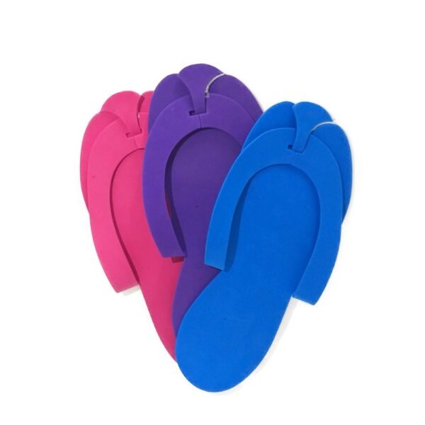 CHINELO DESCARTÁVEL COLORIDO C/6 PARES- NTFLEX