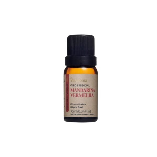 OLEO ESSENCIAL 10ML MANDARINA VERMELHA-VIA AROMA