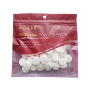 MÁSCARA FACIAL DESIDRATADA PCT 50UND-NTFLEX