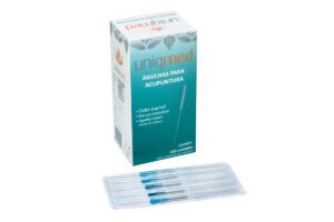 AGULHA PARA ACUPUNTURA  CX 100UND- UNIQMED