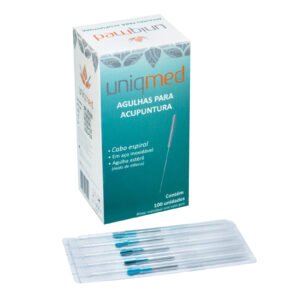 AGULHA PARA ACUPUNTURA  CX 100UND- UNIQMED