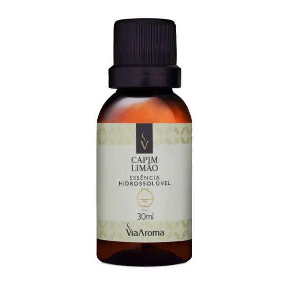 ESSENCIA HIDROSSOLUVEL 30ML CLASSICA CAPIM LIMAO- VIA AROMA