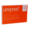 MICROCANULA  COM AGULHA AUXILIAR(21G)- UNIQMED