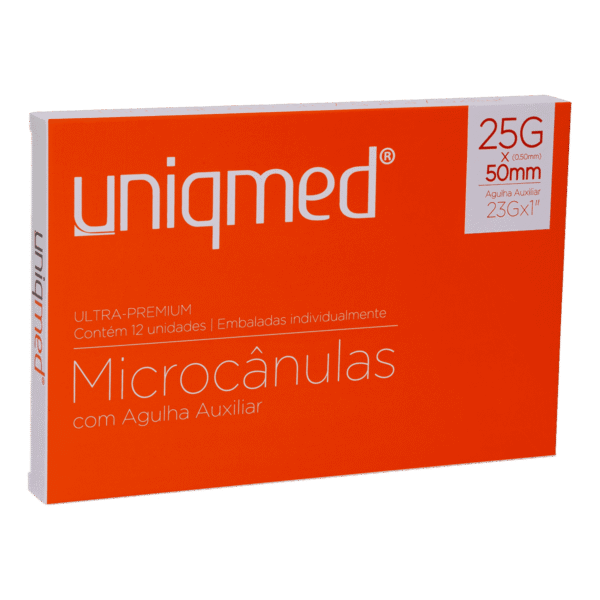 MICROCANULA  COM AGULHA AUXILIAR(21G)- UNIQMED