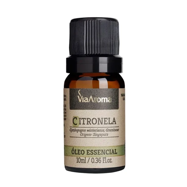 OLEO ESSENCIAL 10ML CITRONELA-VIA AROMA